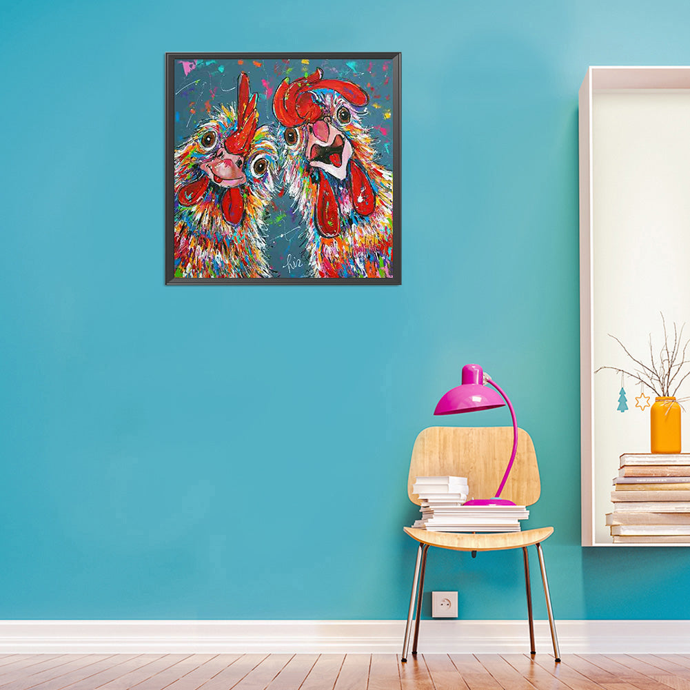 Chick - Full Round Drill Diamond Painting 40*40CM