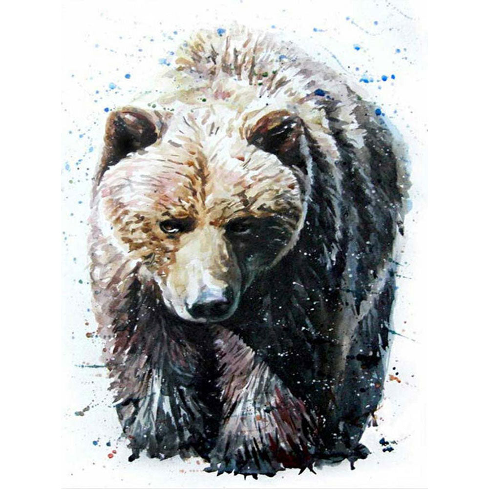 Bear - Full Square Drill Diamond Painting 40*50CM