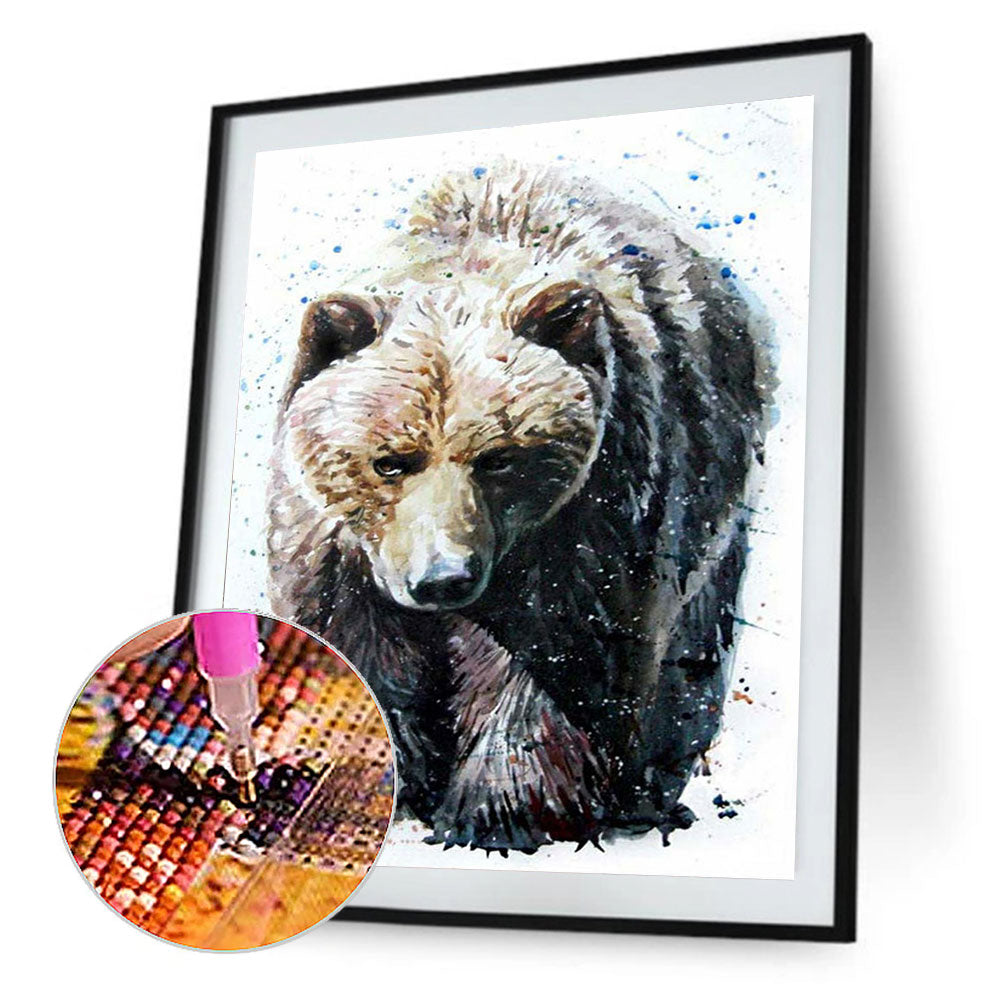 Bear - Full Square Drill Diamond Painting 40*50CM