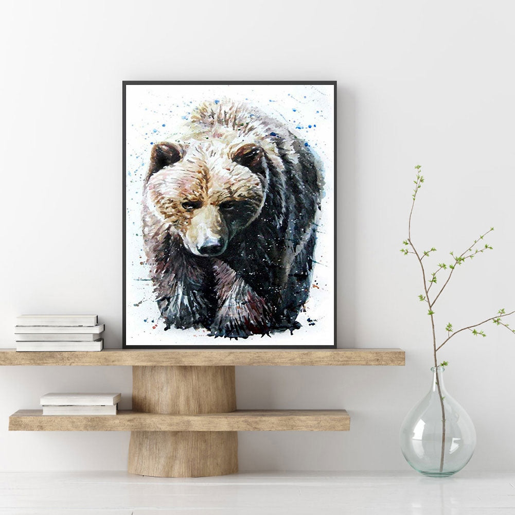 Bear - Full Square Drill Diamond Painting 40*50CM