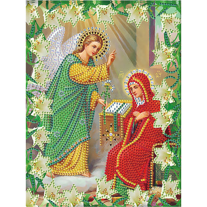 Religion - Special Shaped Drill Diamond Paiting 25*30cm