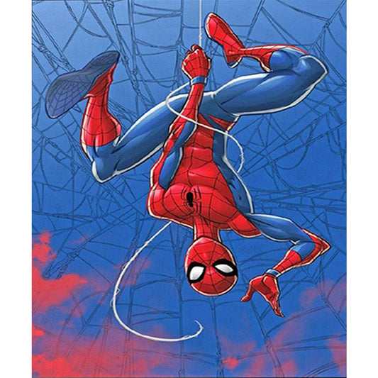 Hero Spiderman - Full Square Drill Diamond Painting 50*60CM