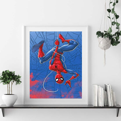 Hero Spiderman - Full Square Drill Diamond Painting 50*60CM