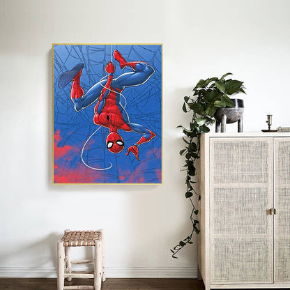 Hero Spiderman - Full Square Drill Diamond Painting 50*60CM