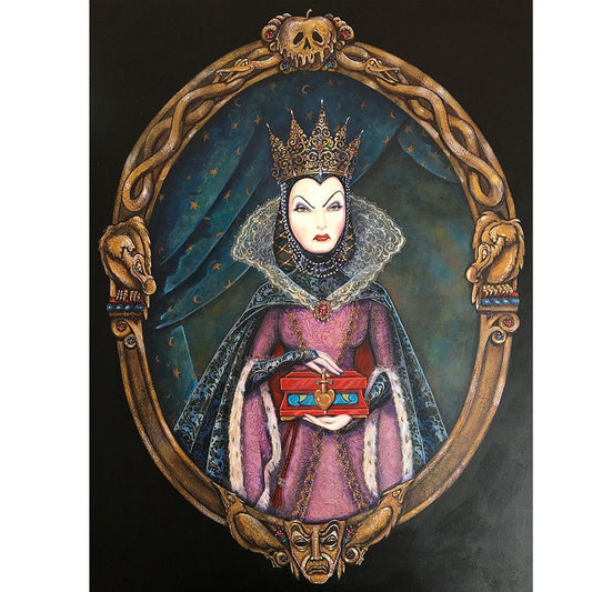 Mirror Witch - Full Round Drill Diamond Painting 40*50CM