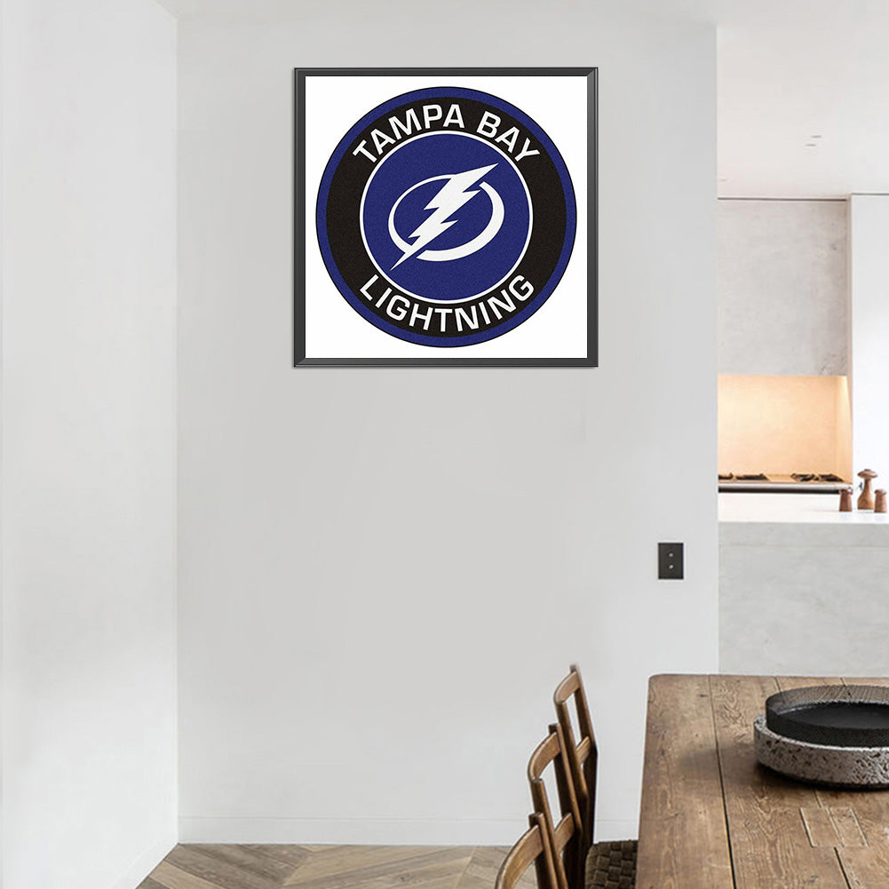 Tampa Bay Chargers Logo - Full Round Drill Diamond Painting 40*40CM