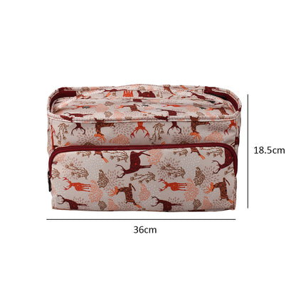 Empty Yarn Crochet Hook Storage Bag Knitting Needles Sewing Tools Tote Case