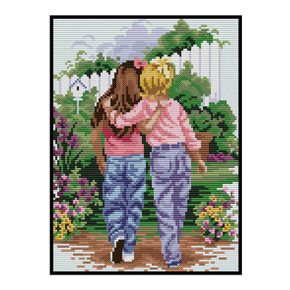 Good Friend - 14CT Stamped Cross Stitch 22*30CM