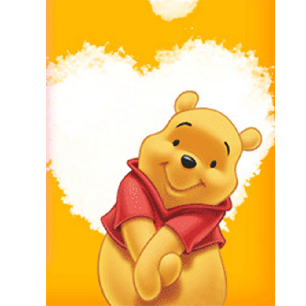 Winnie The Pooh - Full Round Drill Diamond Painting 30*40CM