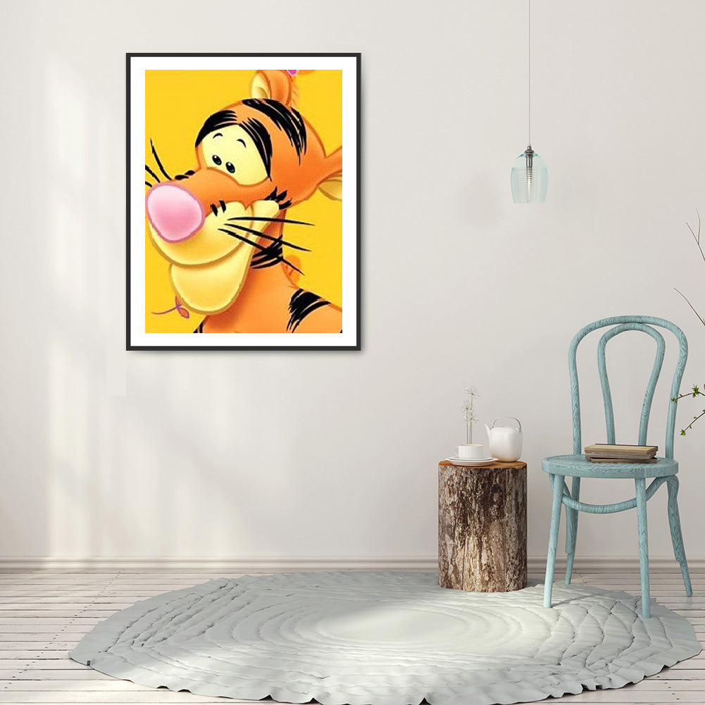 Winnie The Pooh - Full Round Drill Diamond Painting 30*40CM