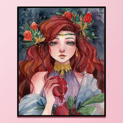 Flower Fairy - 11CT Stamped Cross Stitch 40*50CM