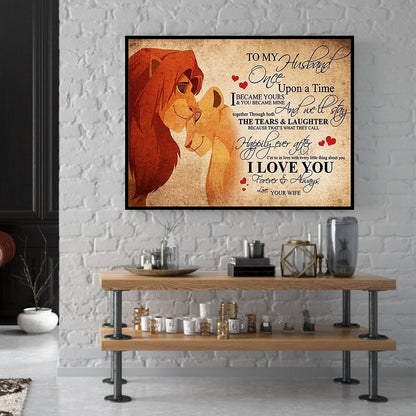 Lion King - 11CT Stamped Cross Stitch 80*60CM