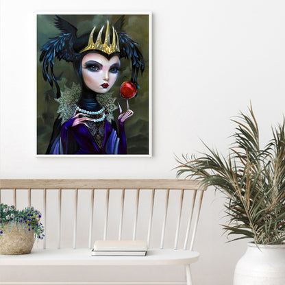 Gothic Woman - Full Round Drill Diamond Painting 50*60CM