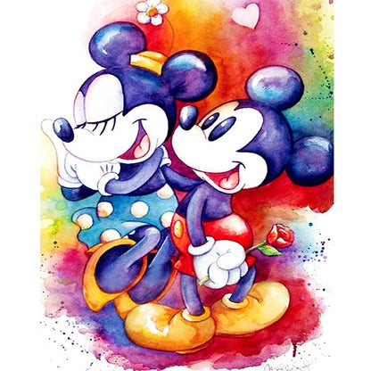 Mickey Mouse - Full Round Drill Diamond Painting 50*60CM