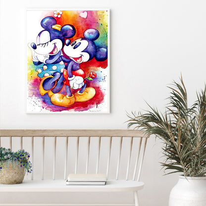 Mickey Mouse - Full Round Drill Diamond Painting 50*60CM