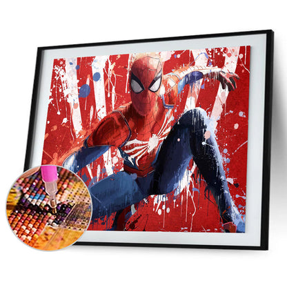 Spiderman - Full Round Drill Diamond Painting 60*50CM