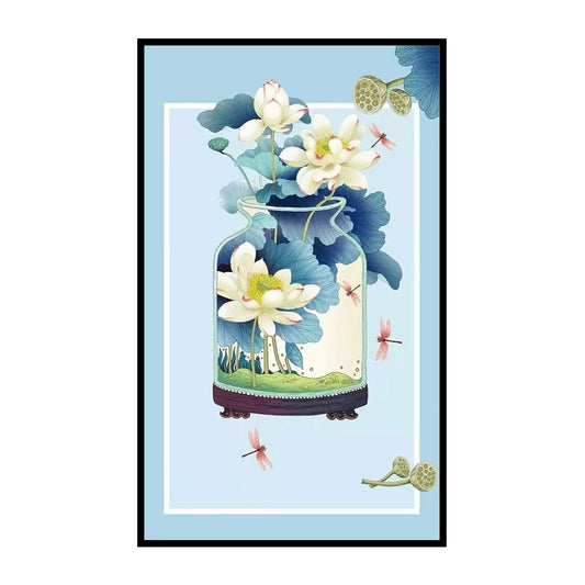 Flower Order - 11CT Stamped Cross Stitch 40*67CM