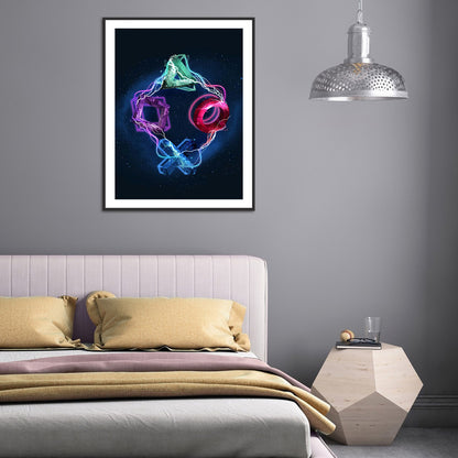 Technology Electronics - Full Round Drill Diamond Painting 30*40CM