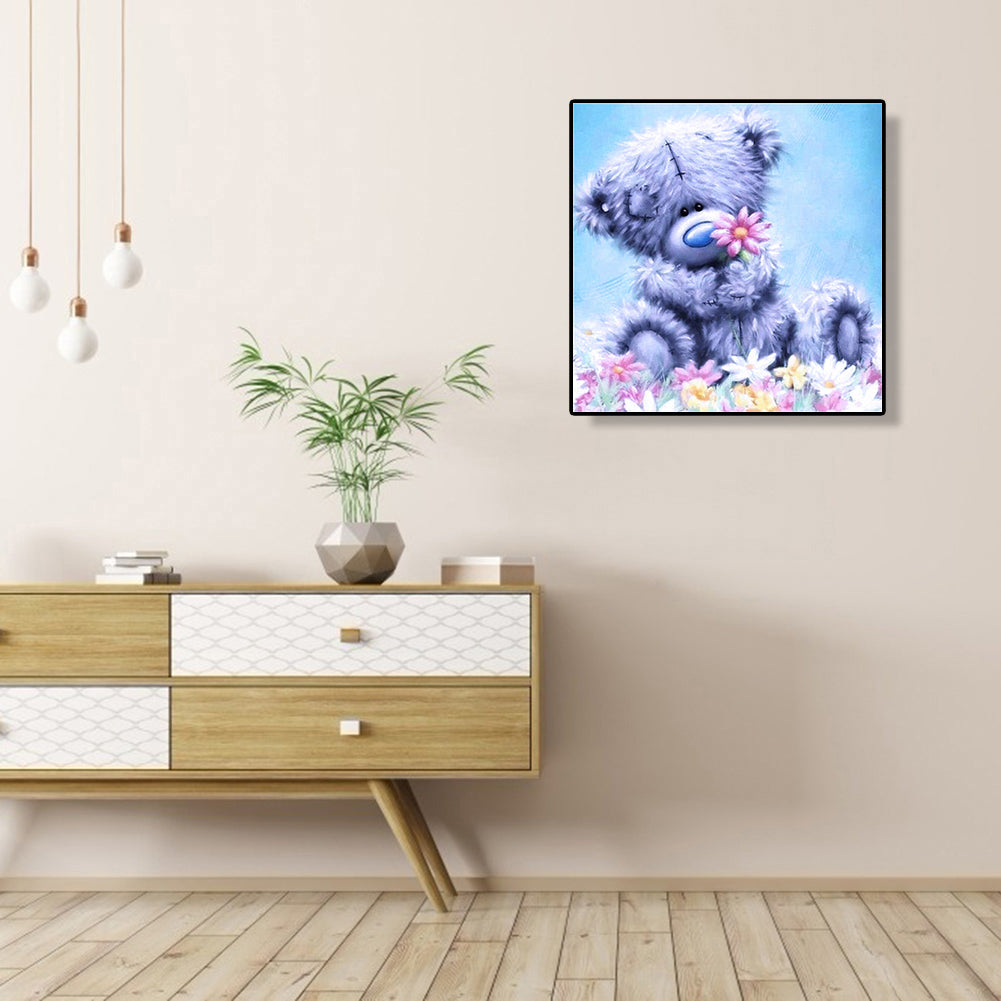 Cartoon Bear - Full Square Drill Diamond Painting 30*30CM