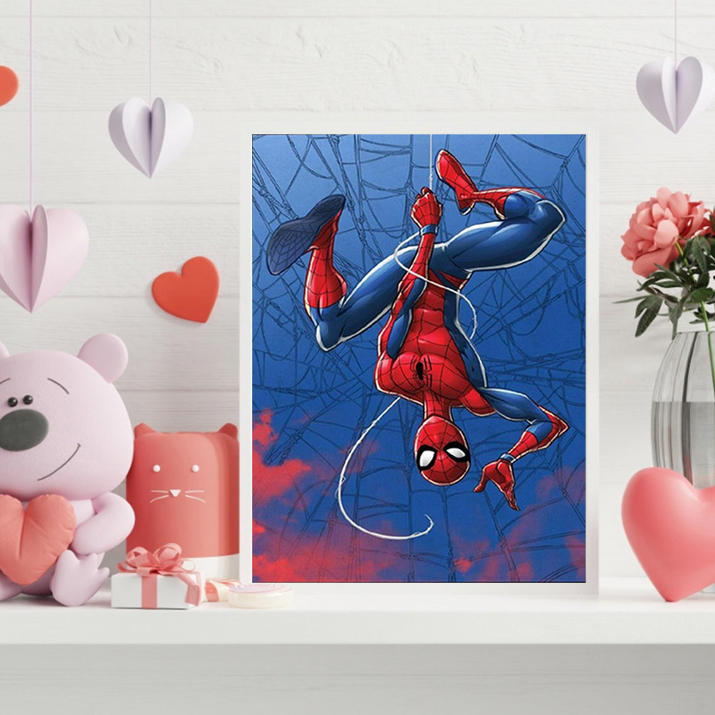 Spiderman - Full Square Drill Diamond Painting 30*40CM