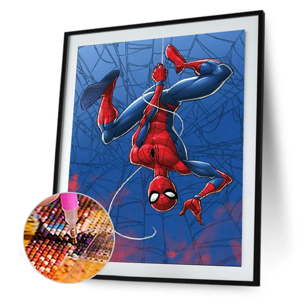 Spiderman - Full Square Drill Diamond Painting 30*40CM