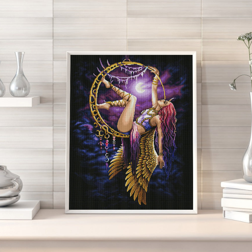 Angel - 11CT Stamped Cross Stitch 40*50CM