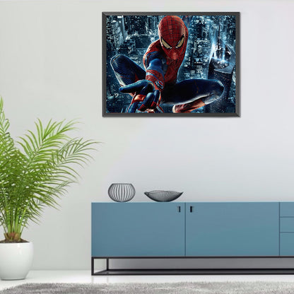 Spiderman - Full Round Drill Diamond Painting 60*50CM