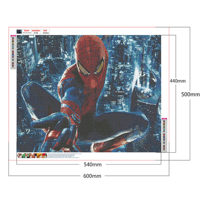 Spiderman - Full Round Drill Diamond Painting 60*50CM