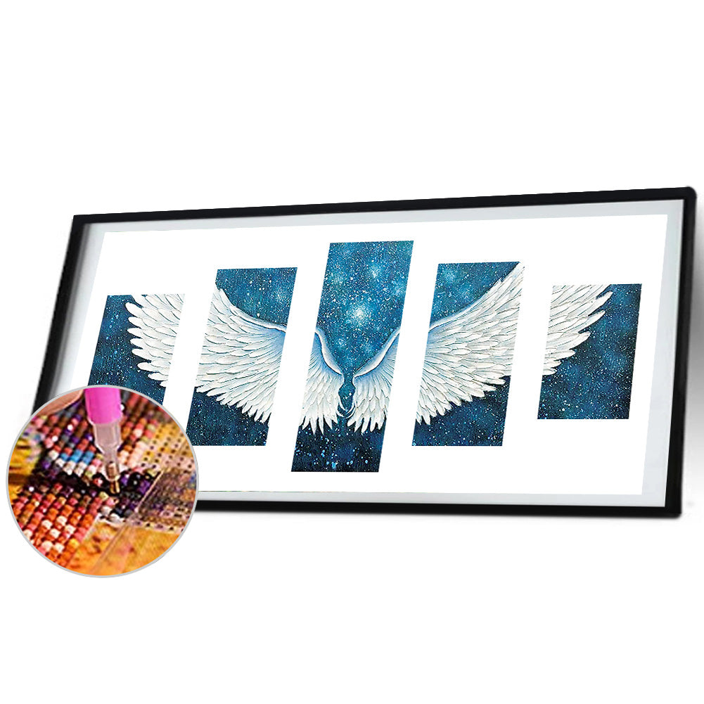 Wing - Full Round Drill Diamond Painting 103*45CM