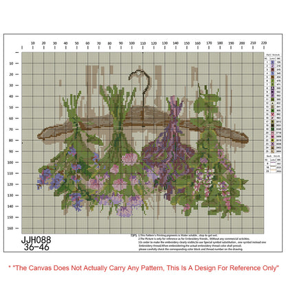 Four Seasons Tree - 11CT Counted Cross Stitch 40*50CM