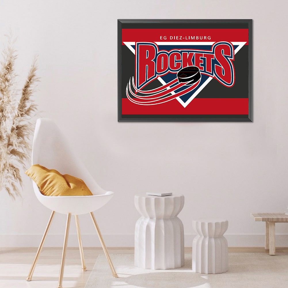 Team Logo - Full Round Drill Diamond Painting 40*30CM