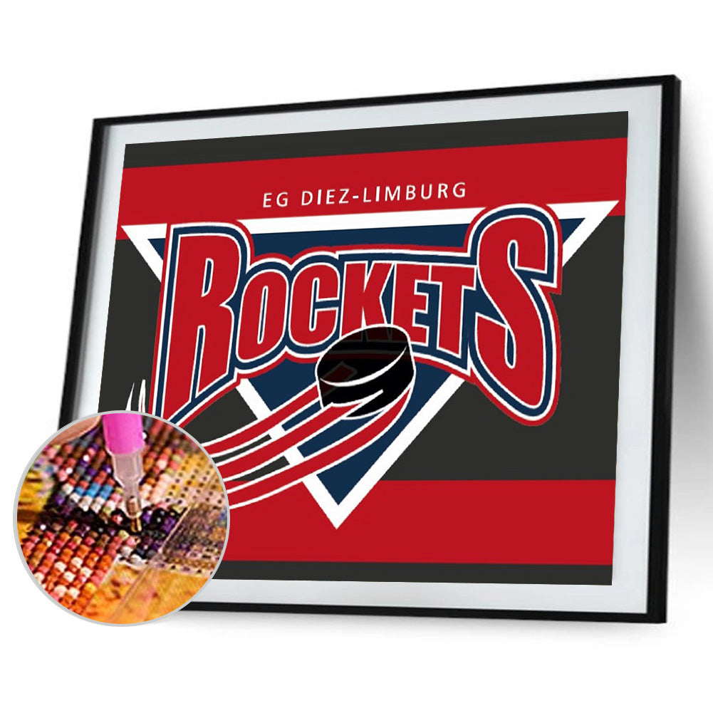 Team Logo - Full Round Drill Diamond Painting 40*30CM