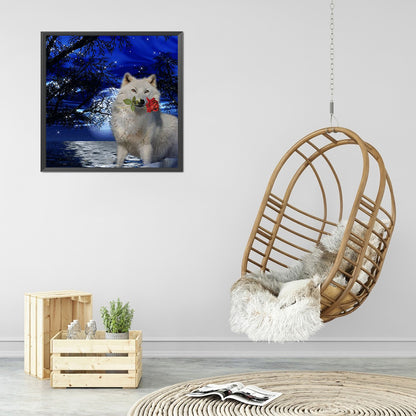 Wolf - Full Round Drill Diamond Painting 30*30CM