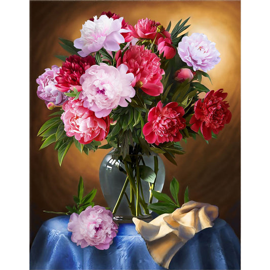 Peony - 11CT Counted Cross Stitch 36*46CM