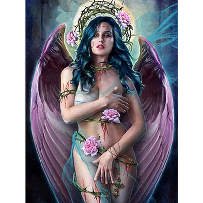 Figure - Full Round Drill Diamond Painting 30*40CM