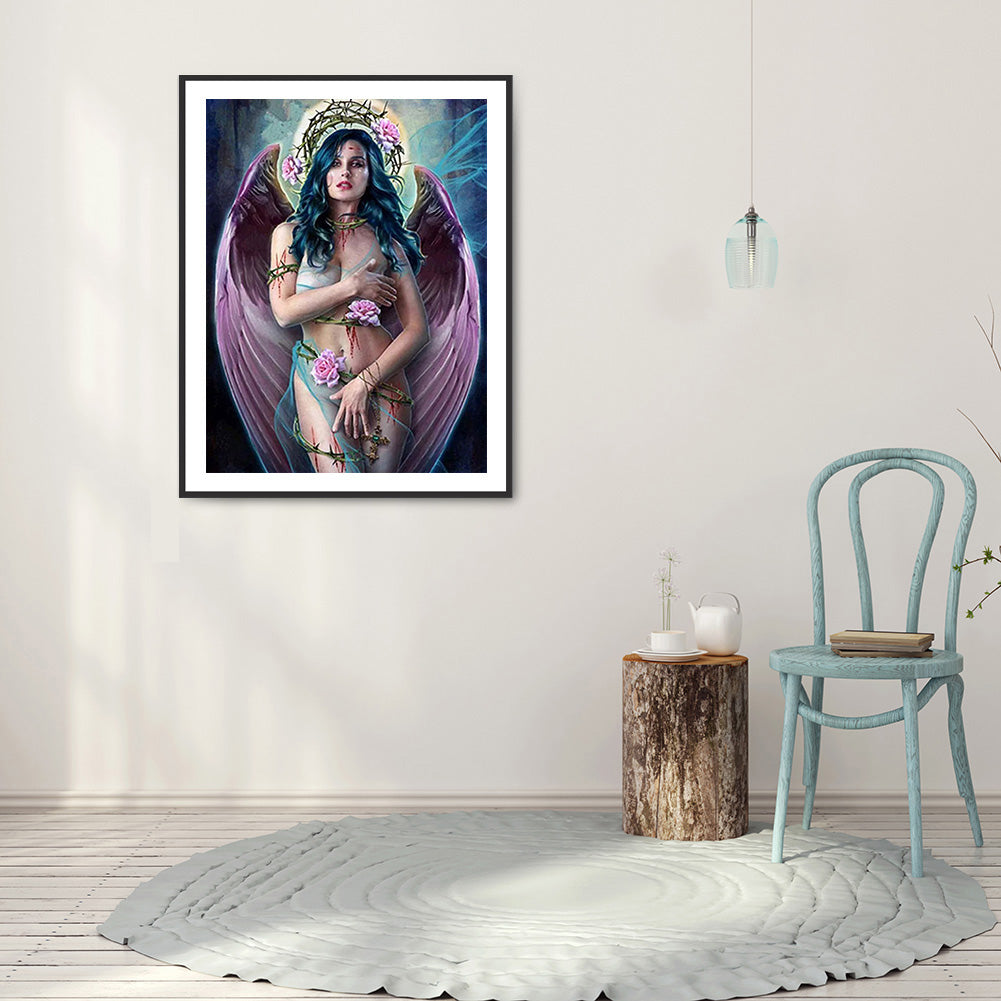 Figure - Full Round Drill Diamond Painting 30*40CM