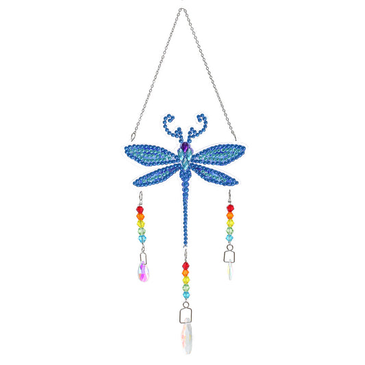 Animal DIY Diamond Painting Light Catcher Prism Hanging Crystal Wind Chime