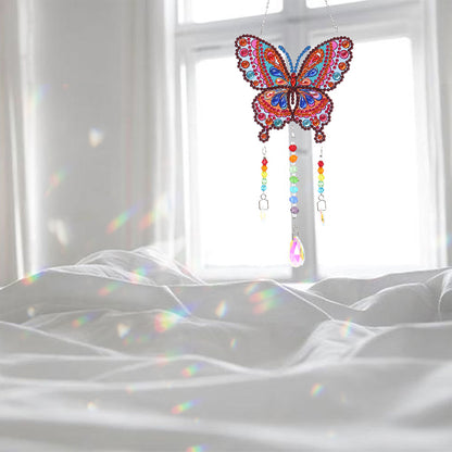 Animal DIY Diamond Painting Light Catcher Prism Hanging Crystal Wind Chime