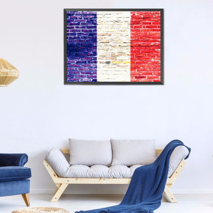 National Flag - Full Round Drill Diamond Painting 40*30CM