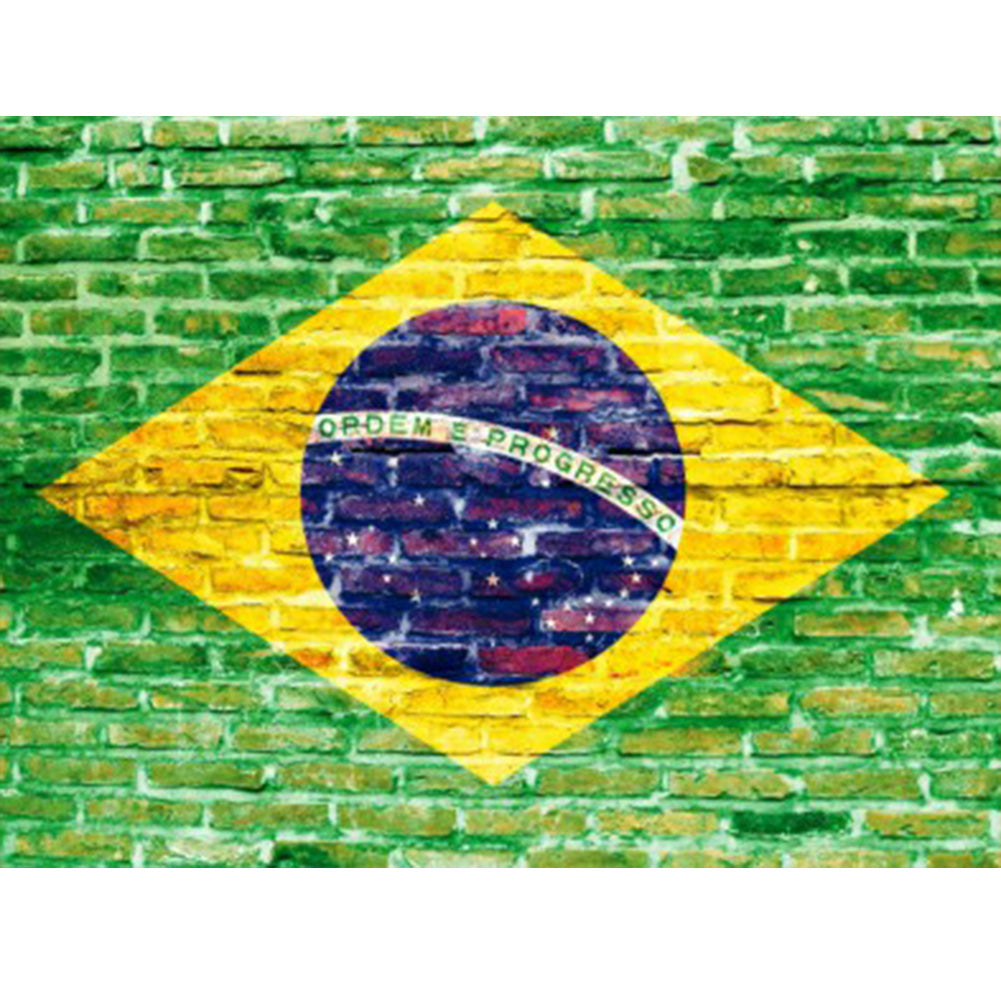 National Flag - Full Round Drill Diamond Painting 40*30CM