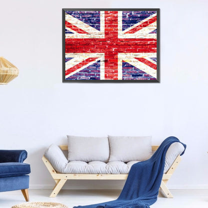 National Flag - Full Round Drill Diamond Painting 40*30CM