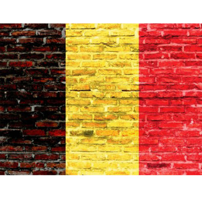 National Flag - Full Round Drill Diamond Painting 40*30CM