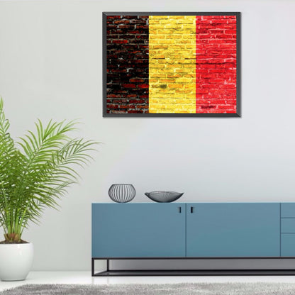 National Flag - Full Round Drill Diamond Painting 40*30CM