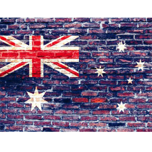 National Flag - Full Round Drill Diamond Painting 40*30CM