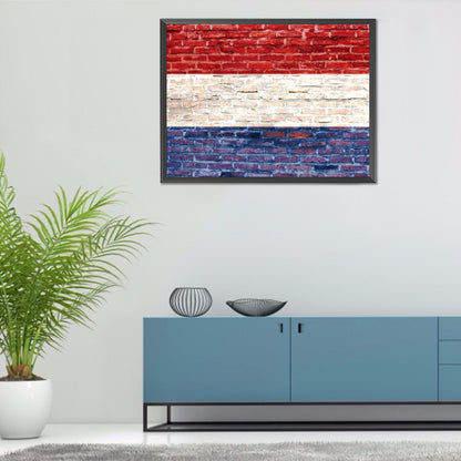 National Flag - Full Round Drill Diamond Painting 40*30CM