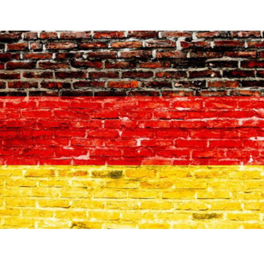 National Flag - Full Round Drill Diamond Painting 40*30CM