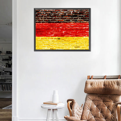 National Flag - Full Round Drill Diamond Painting 40*30CM