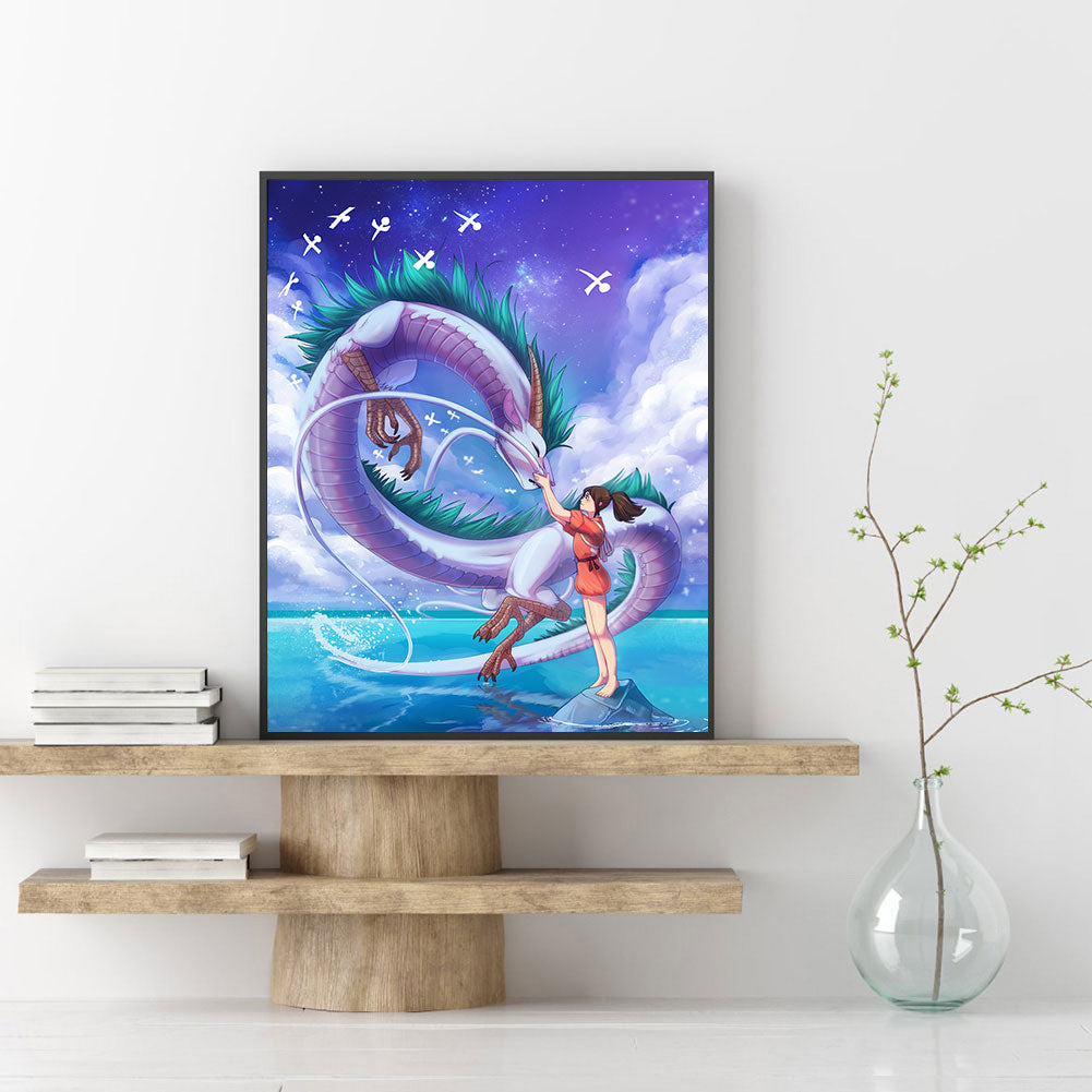 Spirited Away - 11CT Stamped Cross Stitch 50*60CM