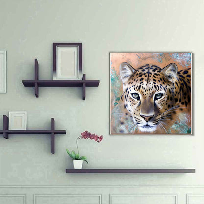 Leopard - Full Round Drill Diamond Painting 30*30CM