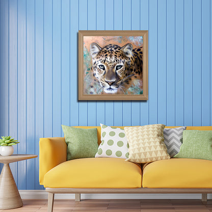 Leopard - Full Round Drill Diamond Painting 30*30CM